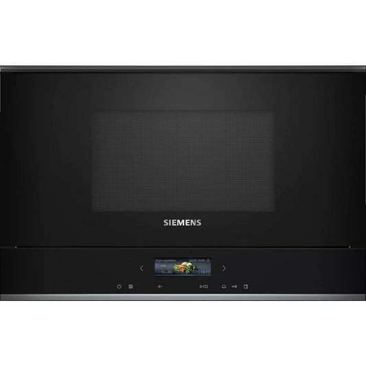 Micro ondes encastrable SIEMENS BF722L1B1 iQ700 ELECTROMENAGER WORLD