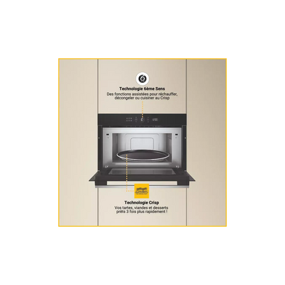 Micro ondes encastrable WHIRLPOOL WMD54MXF DUMANOIR