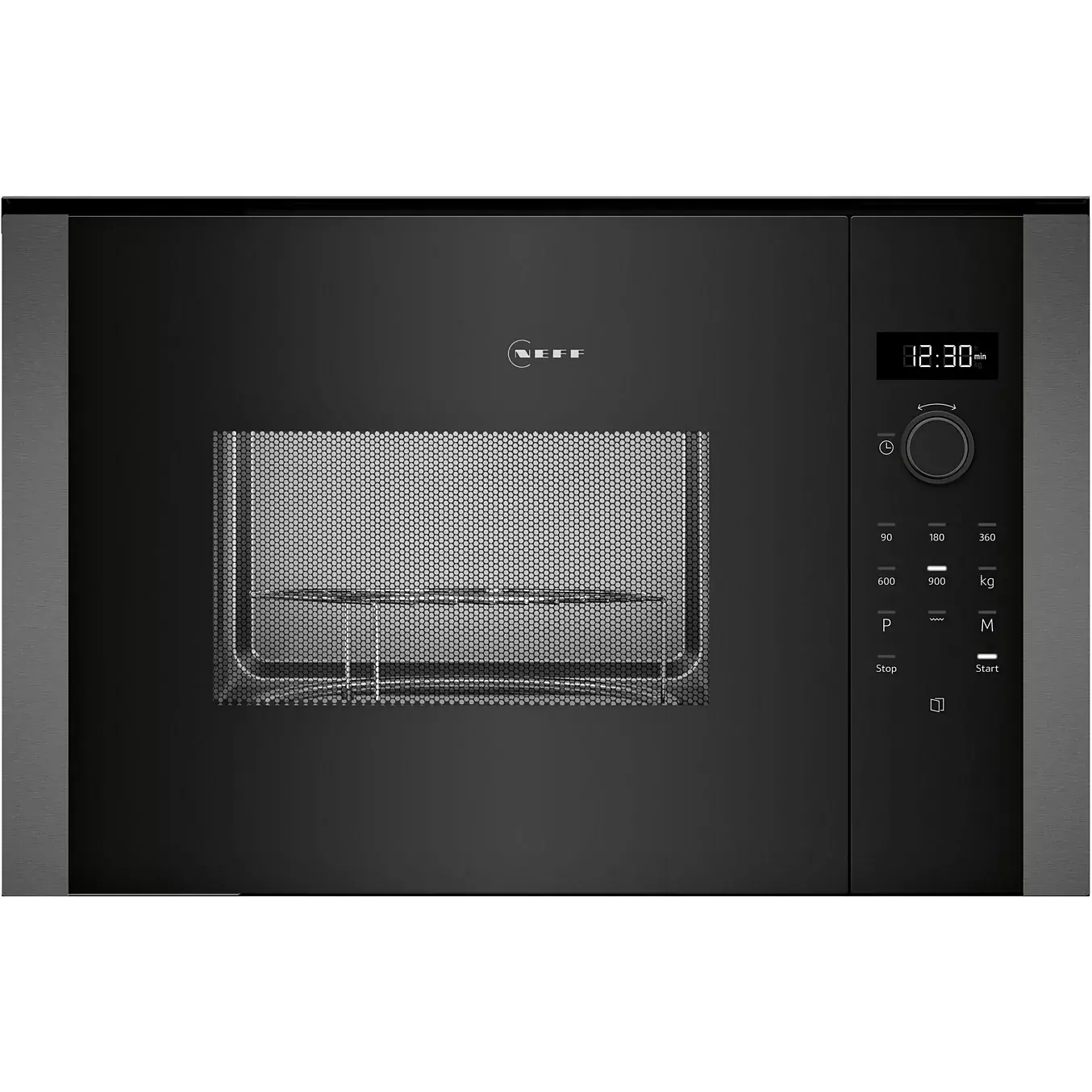 Micro ondes grill encastrable NEFF HLAGD53G0, N50, Graphite-Grey DUMANOIR