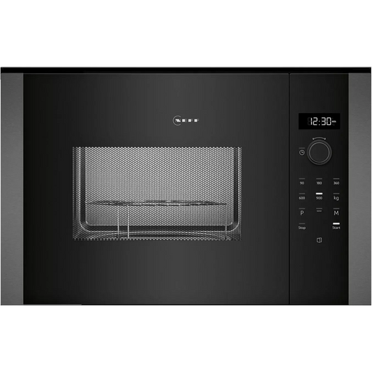 Micro ondes grill encastrable NEFF HLAGD53G0, N50, Graphite-Grey DUMANOIR