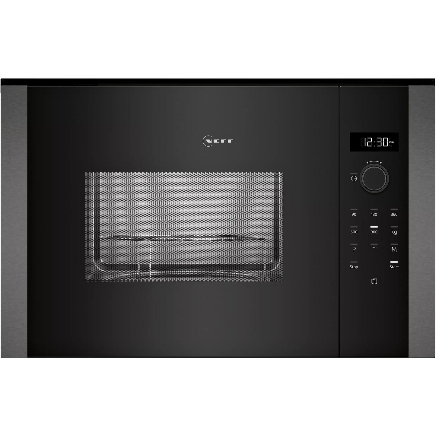 Micro ondes grill encastrable NEFF HLAGD53G0, N50, Graphite-Grey DUMANOIR