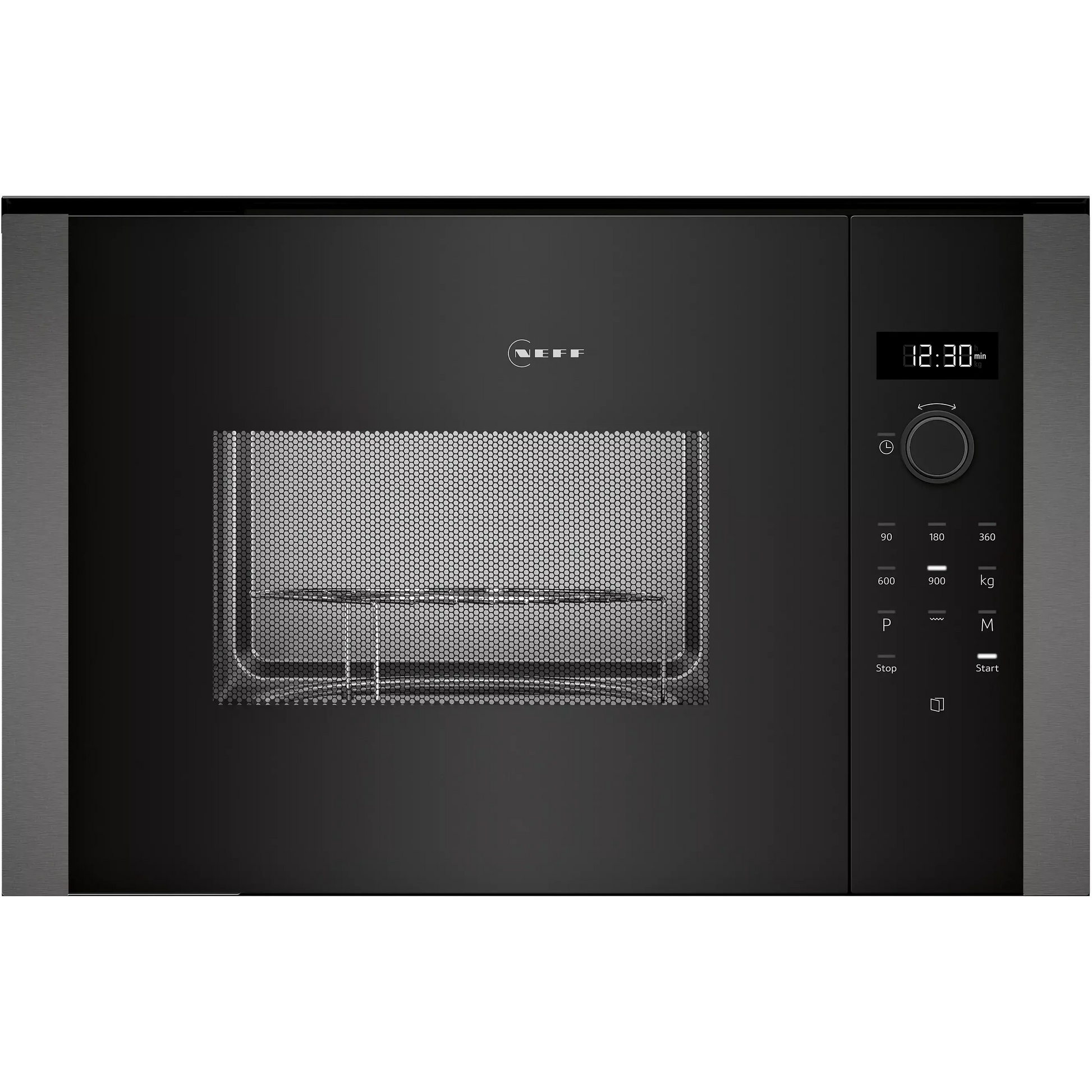 Micro ondes grill encastrable NEFF HLAGD53G0, N50, Graphite-Grey DUMANOIR
