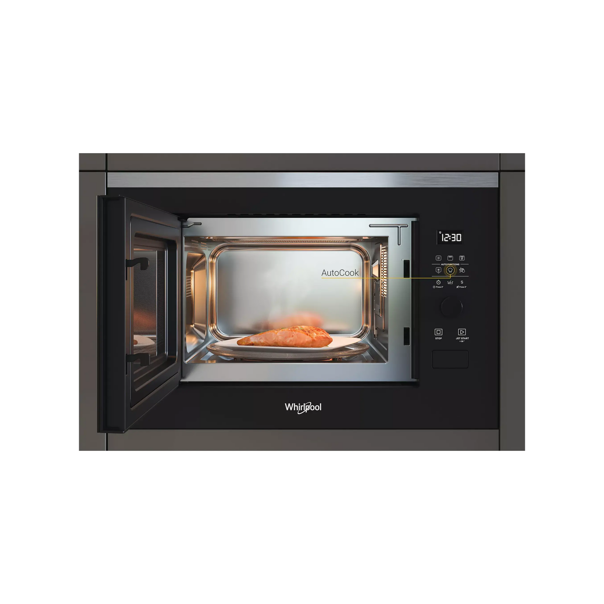 Micro ondes grill encastrable WHIRLPOOL WMF250G DUMANOIR