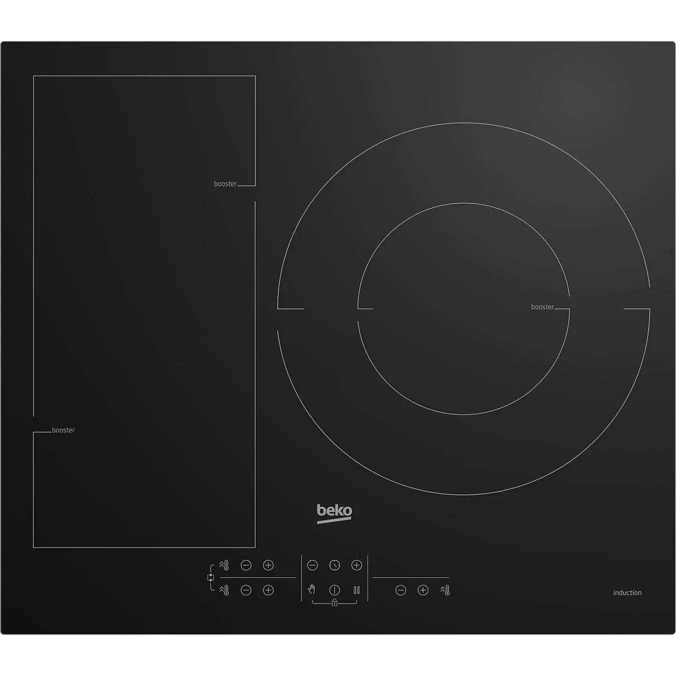 Plaque induction BEKO HII63201FMT ELECTROMENAGER WORLD