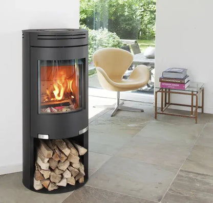 Poêle à bois ADURO 1.4 noir, 6 kW DUMANOIR