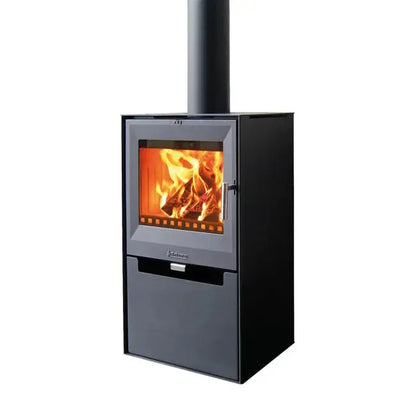 Poêle à bois ADURO 14 noir, 6.5 kW DUMANOIR