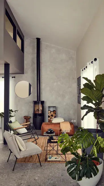 Poêle à bois ADURO 9.5 lux noir, 8 kW DUMANOIR