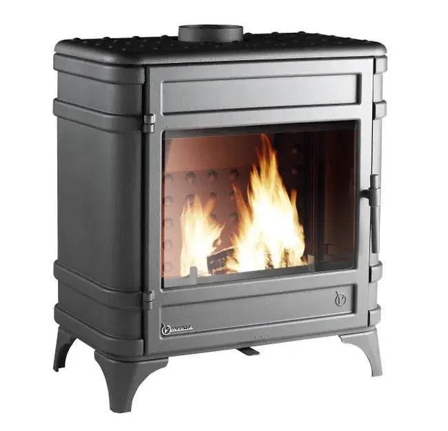 Poêle à bois ADURO 9.5 lux noir, 8 kW DUMANOIR