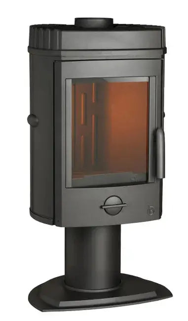 Poêle à bois INVICTA Mesnil anthracite, 8 kW PLANETE TECHNOLOGIE