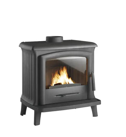 Poêle à bois INVICTA Norik anthracite, 6 kW DUMANOIR