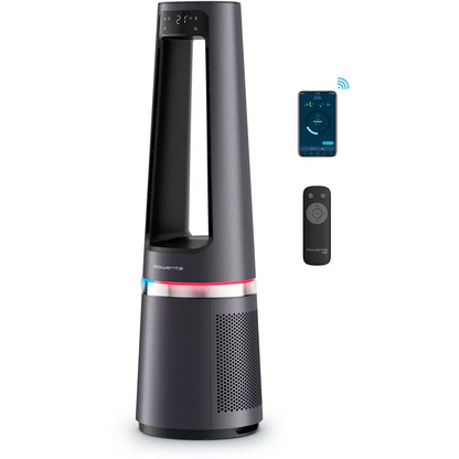 Purificateur d'air, ventilateur, chauffage ROWENTA Eclipse 3 en 1 connect QU5072F0