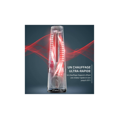Purificateur d'air, ventilateur, chauffage ROWENTA Eclipse 3 en 1 connect QU5072F0