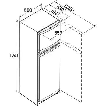 Réfrigérateur 2 portes	LIEBHERR CTele2131-26