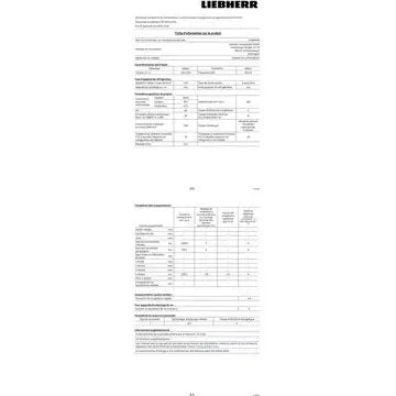 Réfrigérateur combiné	LIEBHERR CBNsfc57vi-22 BioFresh