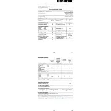 Réfrigérateur combiné	LIEBHERR CUele231-26