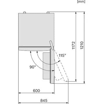 Réfrigérateur combiné	MIELE	KFN 4394 ED ws