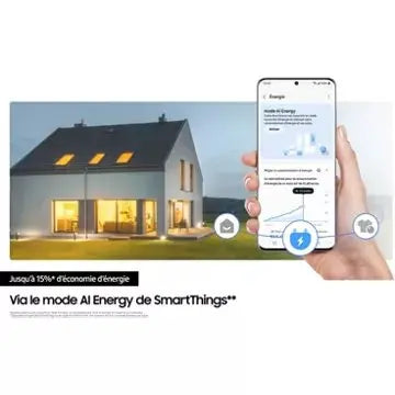 Réfrigérateur combiné	SAMSUNG 	RB34C600EWW