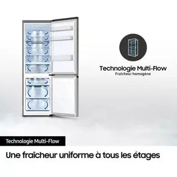Réfrigérateur combiné	SAMSUNG 	RB34C600EWW