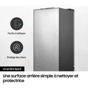 Réfrigérateur combiné							SAMSUNG 				RB38T607BB1