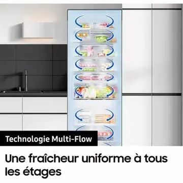 Réfrigérateur combiné							SAMSUNG 				RB53DG703DS9