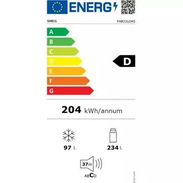 Réfrigérateur combiné							SMEG				FAB32LOR5