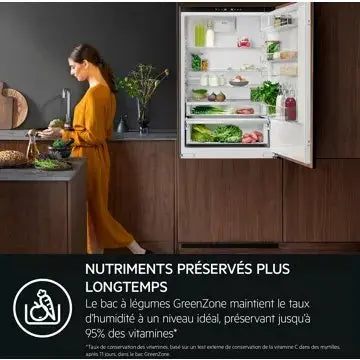 Réfrigérateur combiné encastrable 							AEG				TSC7M181EC GreenZone