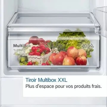 Réfrigérateur combiné encastrable 							BOSCH				KIN96NSE0 Série 2, XL, accentLine
