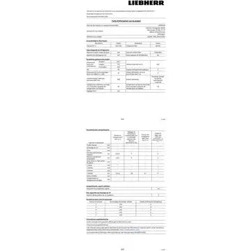 Réfrigérateur combiné encastrable 							LIEBHERR				ECBNe7870 BioFresh