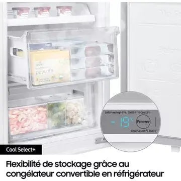 Réfrigérateur combiné encastrable SAMSUNG 	BRB30603EWW 194cm