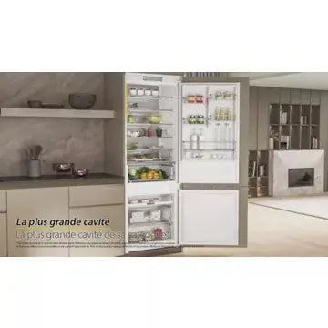 Réfrigérateur combiné encastrable  WHIRLPOOL	WHSP70T232P Supreme Silence 70cm Auto