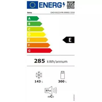 Réfrigérateur multi portes	BEKO GNO43622XPN