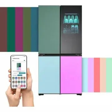 Réfrigérateur multi portes LG	GMV960NNME MoodUP