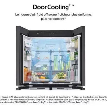 Réfrigérateur multi portes	LG	GMW765STGJ