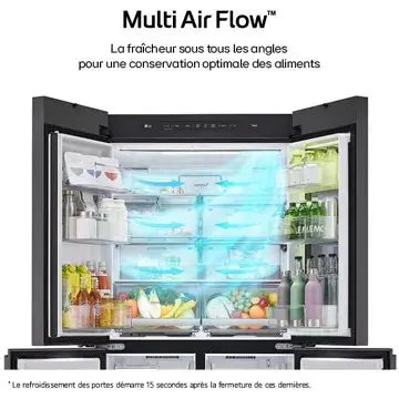 Réfrigérateur multi portes	LG	GMW765STGJ