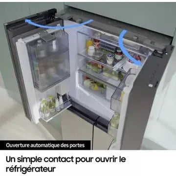 Réfrigérateur multi portes	SAMSUNG RF65DB970E22 light & see