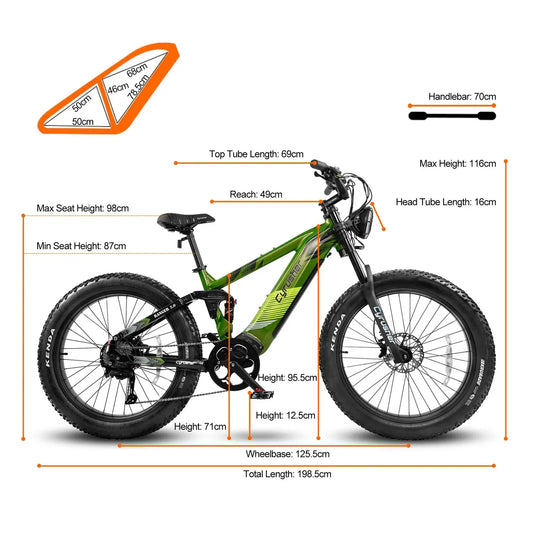Ranger 2.0 vélo électrique tout-terrain