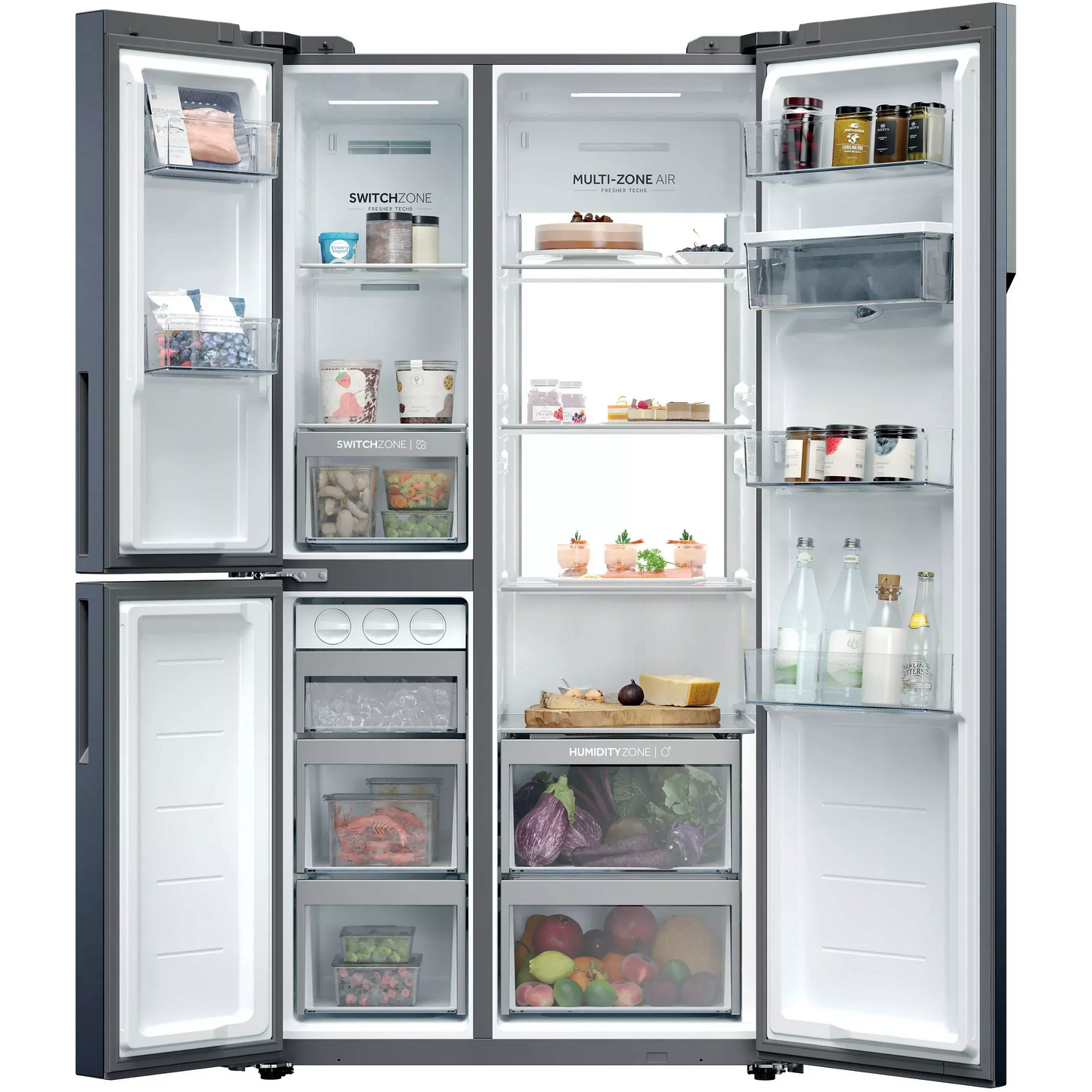Réfrigérateur Américain HAIER HSPR79F18DWMB