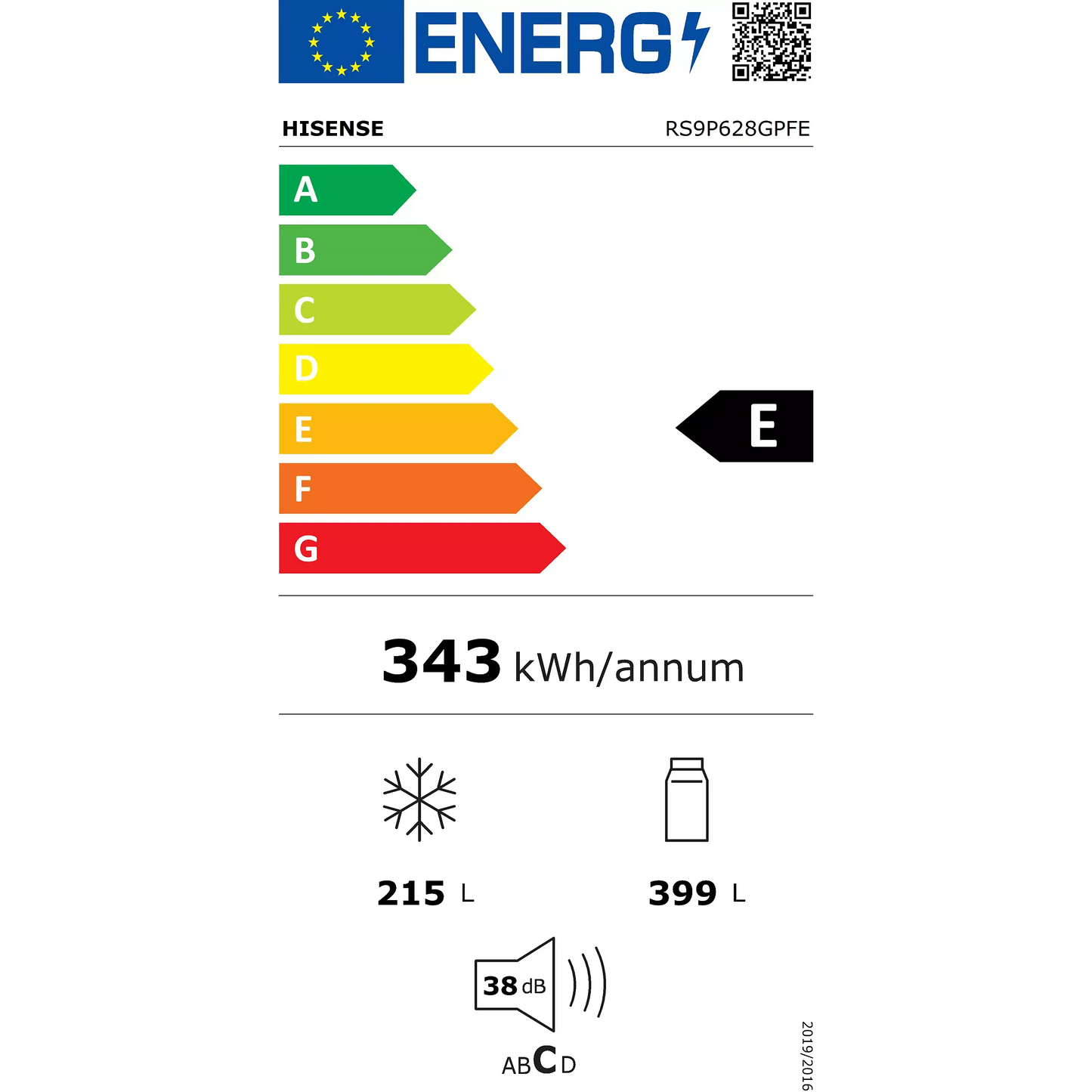 Réfrigérateur Américain HISENSE RS9P628GPFE smart screen ELECTROMENAGER WORLD