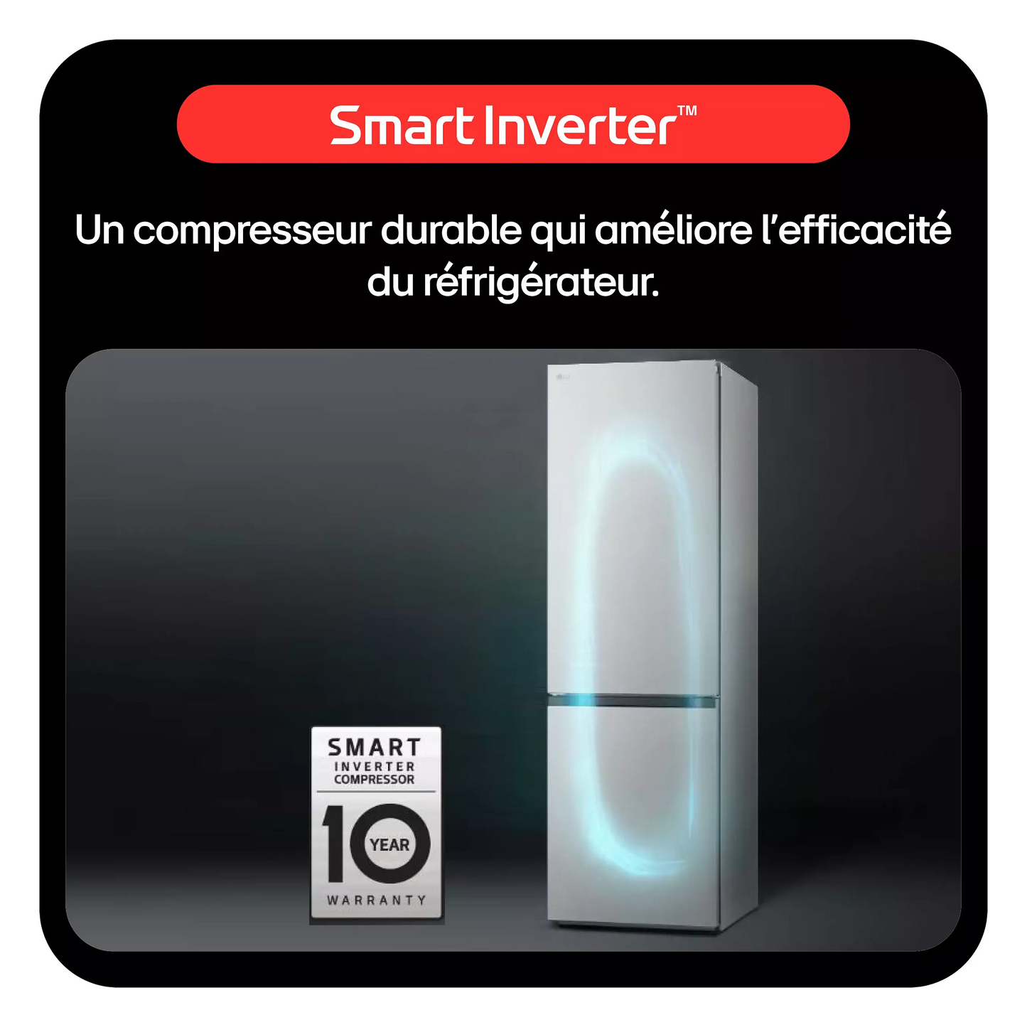 Réfrigérateur Américain LG GSLC40EPPE