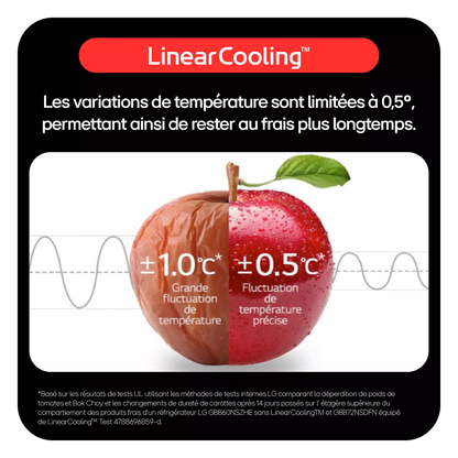 Réfrigérateur Américain LG GSLC40EPPE
