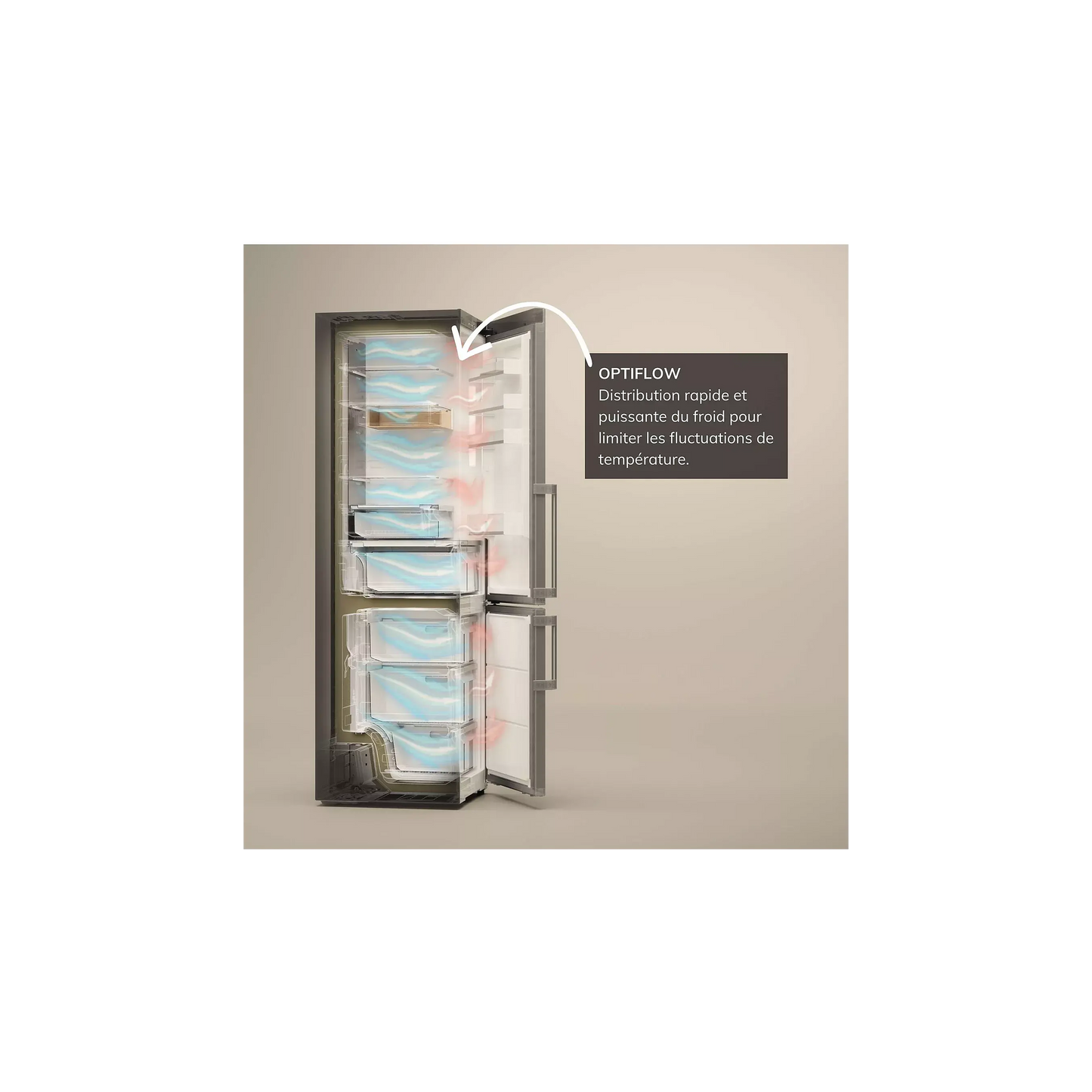 Réfrigérateur combiné ASKO RFC226RNBS1