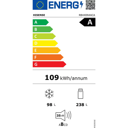 Réfrigérateur combiné HISENSE RB440N4ACA