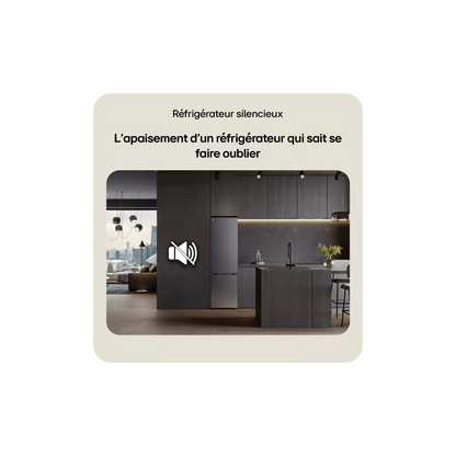 Réfrigérateur combiné LG GBBS726AMB