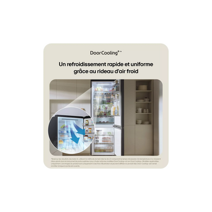 Réfrigérateur combiné LG GBBSJ1CCEP