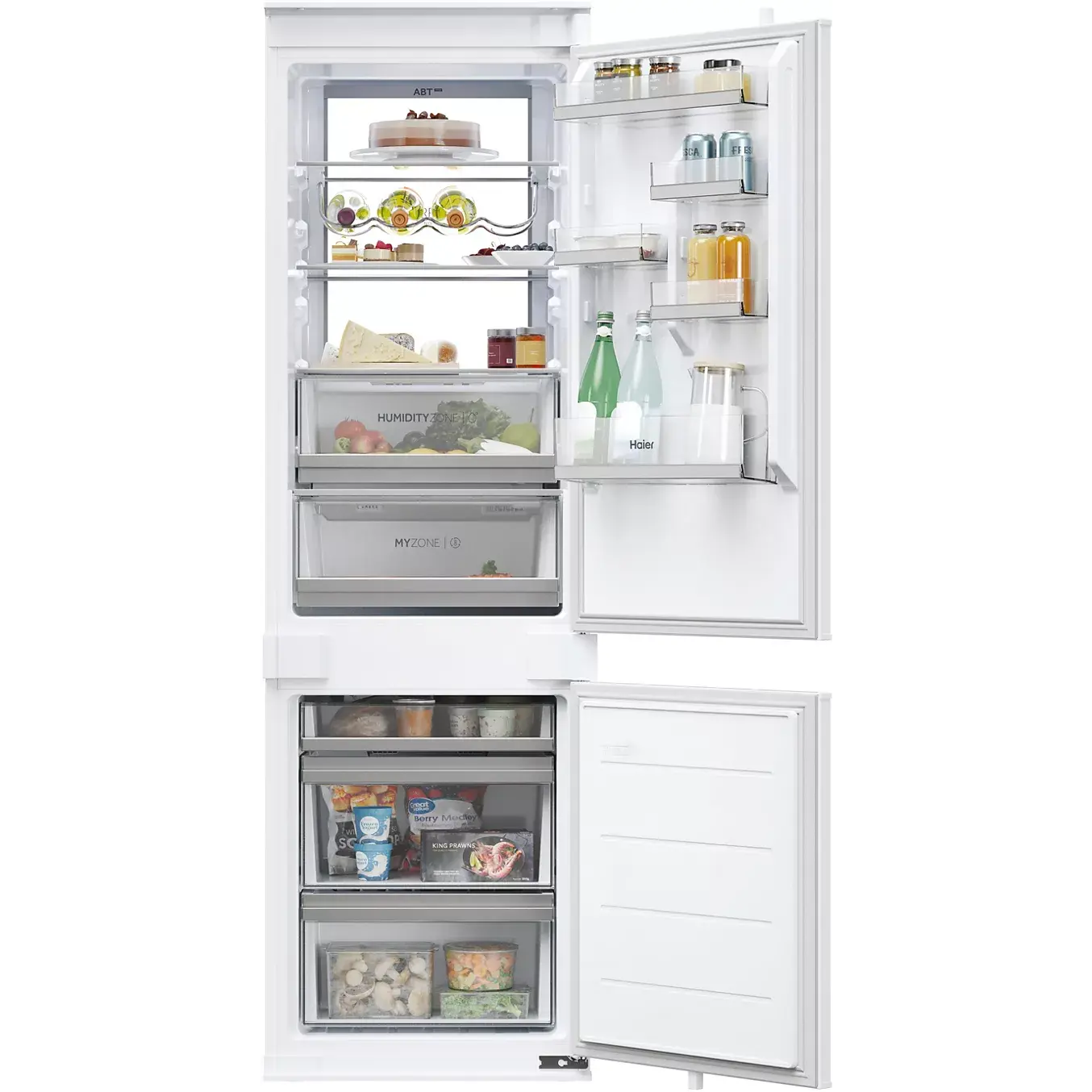Réfrigérateur combiné encastrable HAIER HBW7518C DUMANOIR