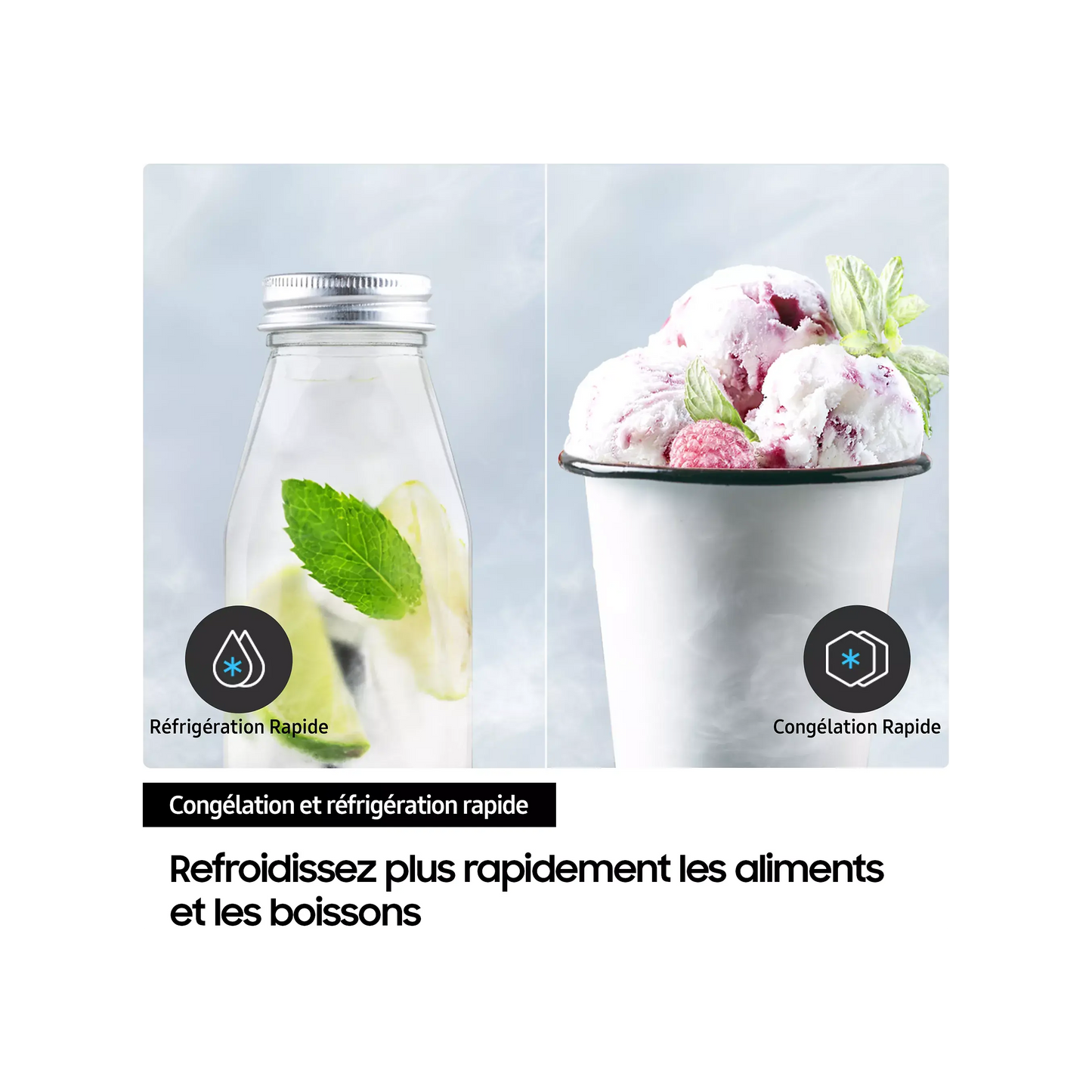 Réfrigérateur combiné encastrable SAMSUNG BRB80F26ADS0