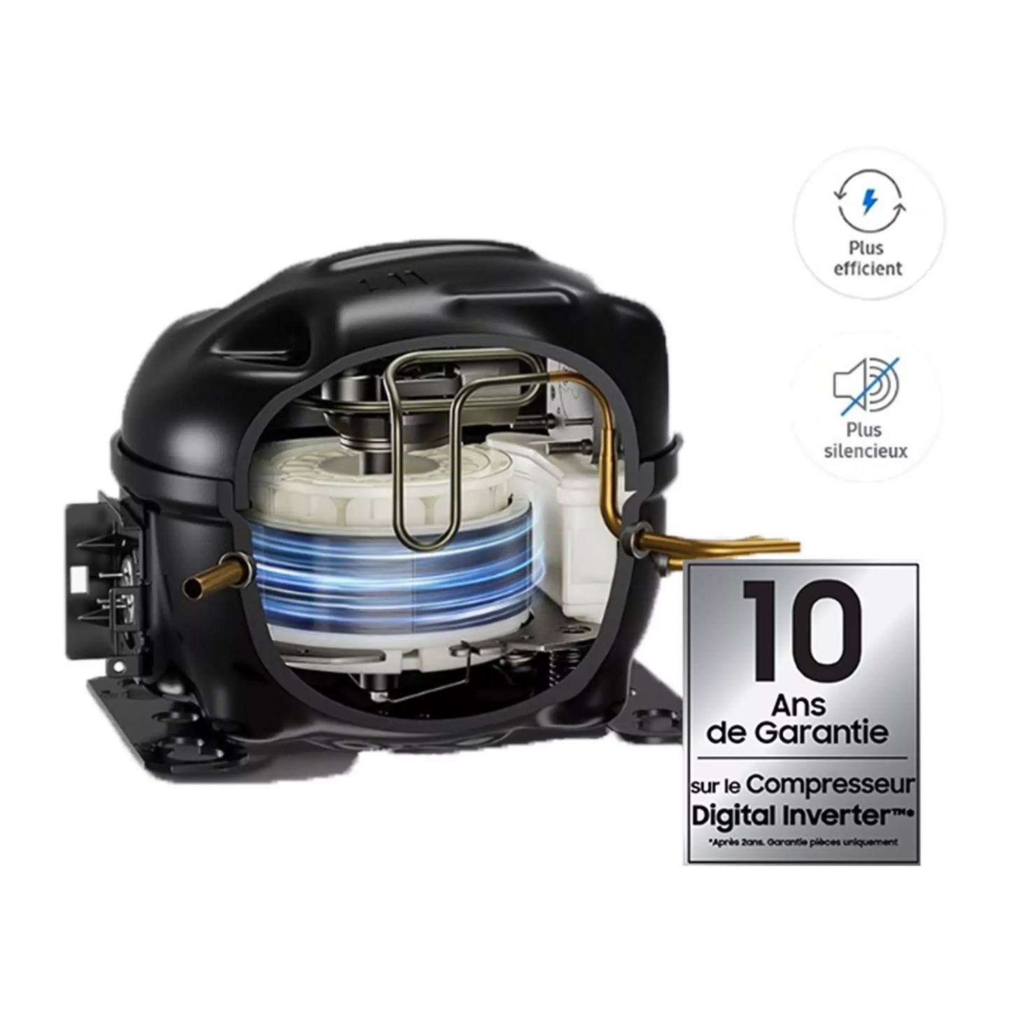 Réfrigérateur combiné encastrable SAMSUNG BRB80F26ADS0