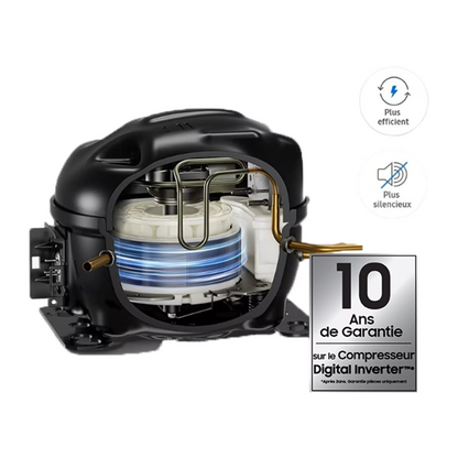 Réfrigérateur combiné encastrable SAMSUNG BRB80F26ADS0