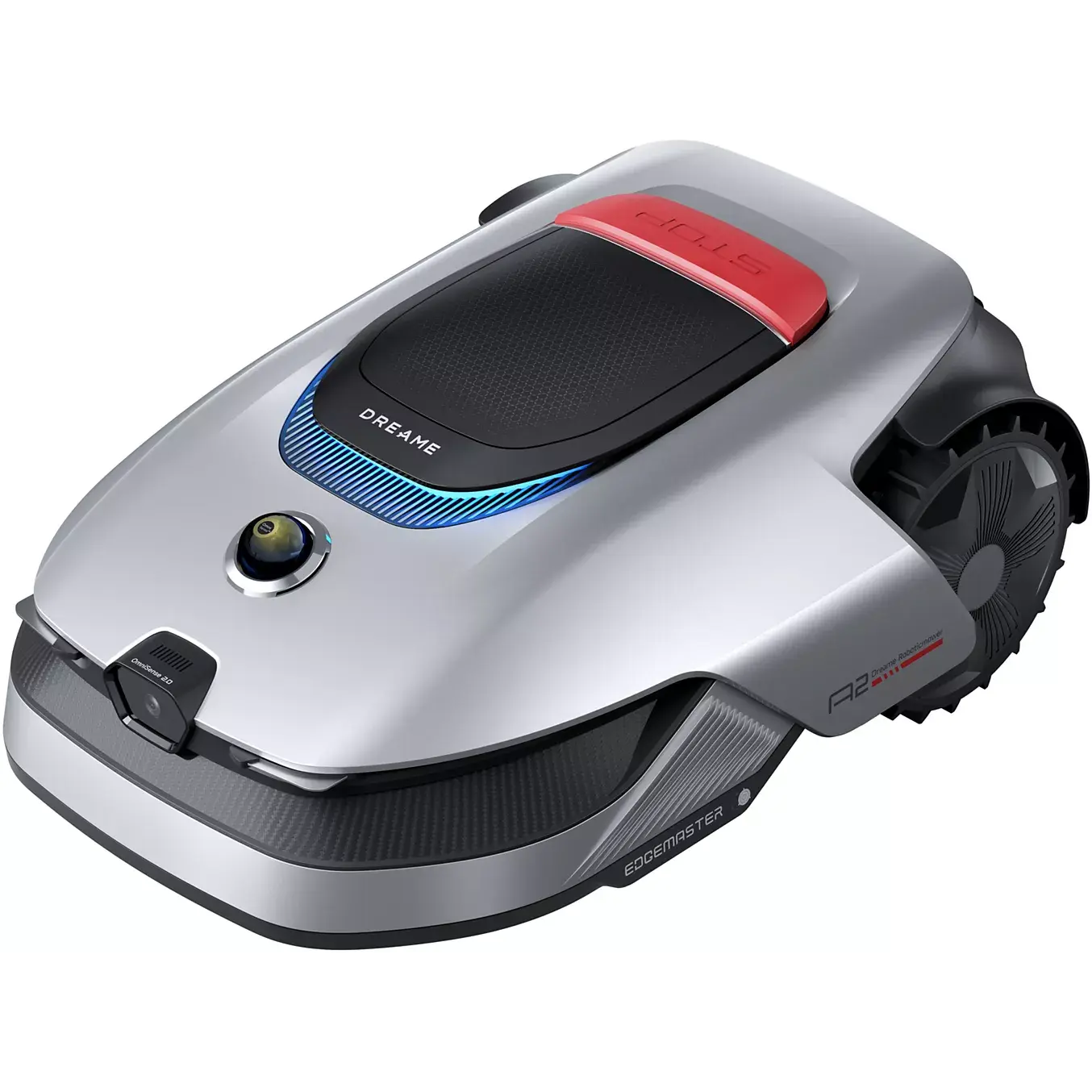 Robot tondeuse DREAME A2 sans fil périphérique, 2000 m² de superficie, grands terrains et fortes pentes (jusqu'à 45%)