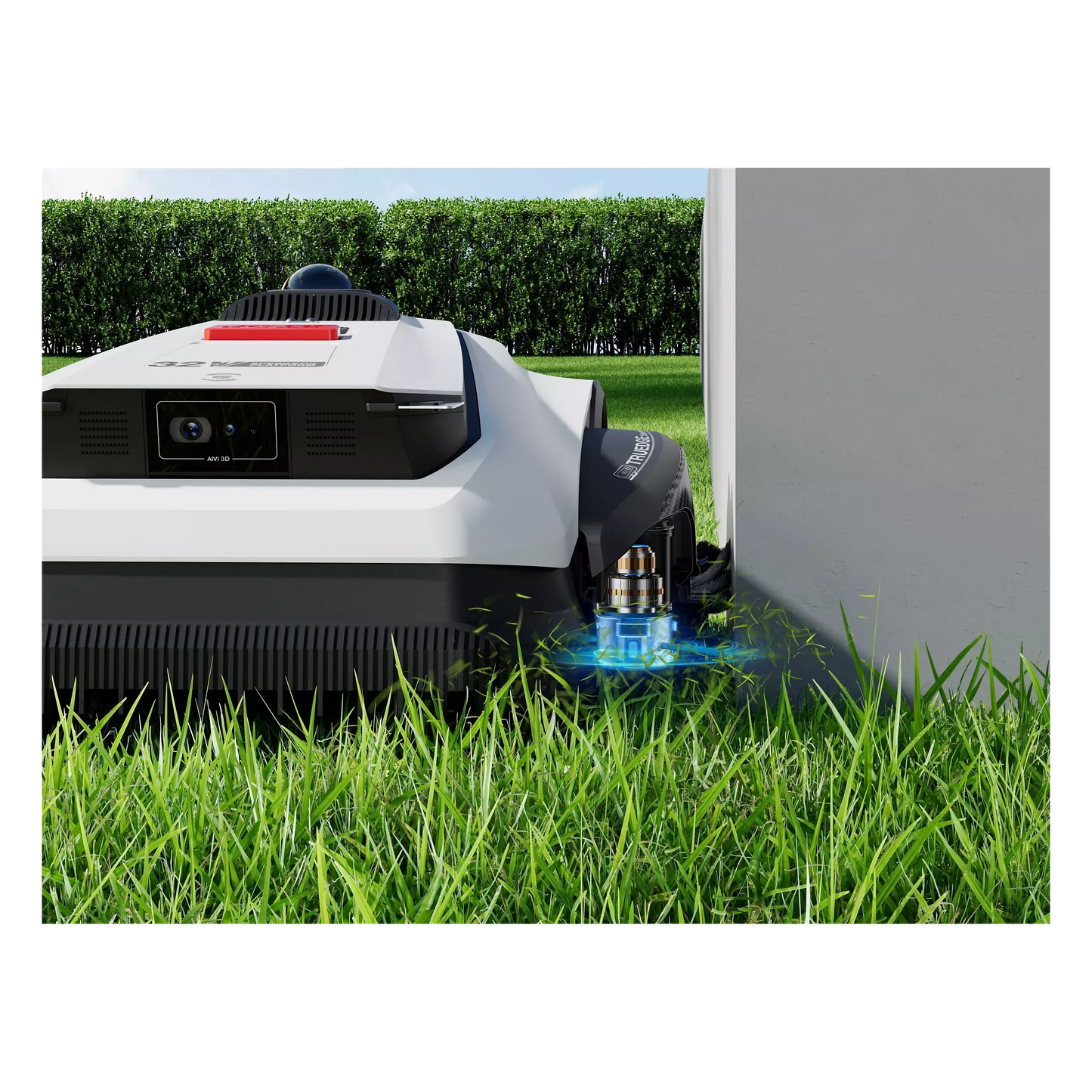 Robot tondeuse ECOVACS GOAT A1600 sans fil périphérique, 1600 m² de superficie, coupe bordures TruEdge